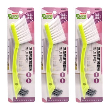 巧巧 幸福草 窗台邊角溝槽刷 顏色隨機  3支