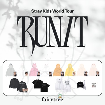 仙女樹🌟 Stray Kids ' RUN IT ' SEOUL 世界巡迴演唱會 首爾場 官方周邊 賣場三