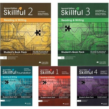 現貨姆斯Skillful: Reading and Writing 2/e (Foundation/1/2/3/4) David Bohlke /macmillan 華通書坊/姆斯