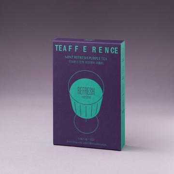 TEAFFERENCE Purple Tea #Mint Refresh 1.1g 5ea