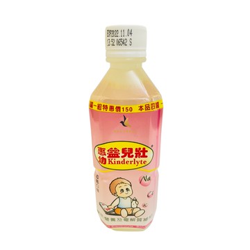 【現貨可刷卡】可超商取貨<原廠公司貨> 💕惠幼 草莓口味360ml 益兒壯電解水