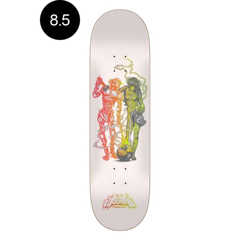 SANTA CRUZ サンタクルーズ 8.5in x 31.6in WOOTEN DUO PRO DECK