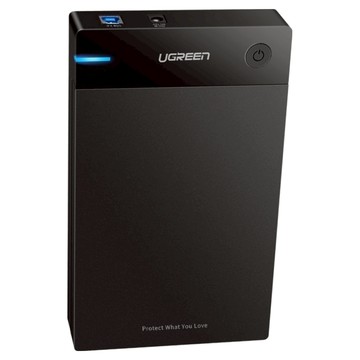 UGREEN 綠聯 3.5英寸硬碟SSD通用外接盒 193 x 117 x 35mm  US222  1個