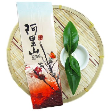 龍源茶品 阿里山香詠淳韻金萱高山茶葉2包組(150g/包/附提袋)-共300g