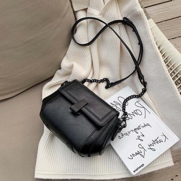 Charics&Kittn真皮包包斜挎包2026新款斜挎單肩鏈條百搭女士小包