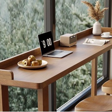 免運 實木吧檯桌 戶外吧檯桌 實木北歐吧臺桌椅家用客廳高腳隔斷長條陽臺簡約桌子條桌靠墻組合 可開發票 全館五折 工廠現貨直銷 新品特價 c8288