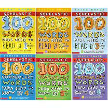 姆斯Scholastic 100 Words Kids Need To Read 全系列 英文字彙建構 單字學習 華通書坊/姆斯