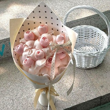 ❀【花中世界】❀浪漫簡約玫瑰花束仿真永生手捧花浪漫玫瑰送對象送閨蜜送朋友