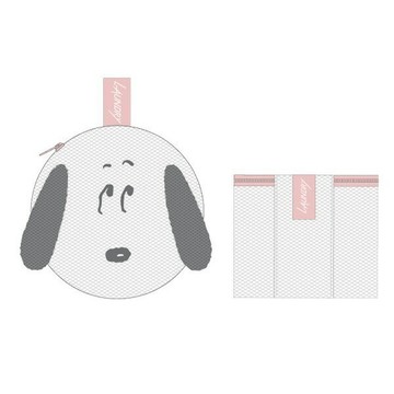 嘻嘻日貨🐾 現貨 日本限定 SNOOPY 史努比 圓形網狀 收納袋 洗衣袋 洗衣網