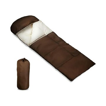 日本代購 IRIS OHYAMA 信封型 羽絨睡袋 X0017V 日本製 單人睡袋 輕量 保暖 防潑水 抱枕 露營