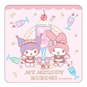 【震撼精品百貨】My Melody_美樂蒂~日本Sanrio三麗鷗美樂蒂 方型壓克力杯墊*95431
