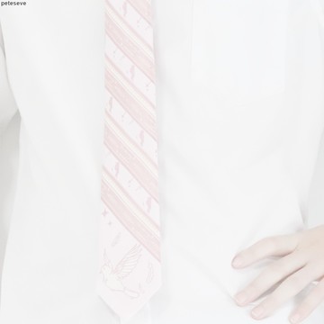 【飛鳥和魚CP原創設計】2026新款 手打領帶 JK制服配飾 日系提花領帶 學院風襯衫領帶 女用領帶 紅色領帶 襯衫搭配