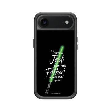 iPhone Air Mod NX -邊框背蓋組合 (相機按鈕) 黑 - 迪士尼-星際大戰 Star Wars - 絕地武士-光劍系列