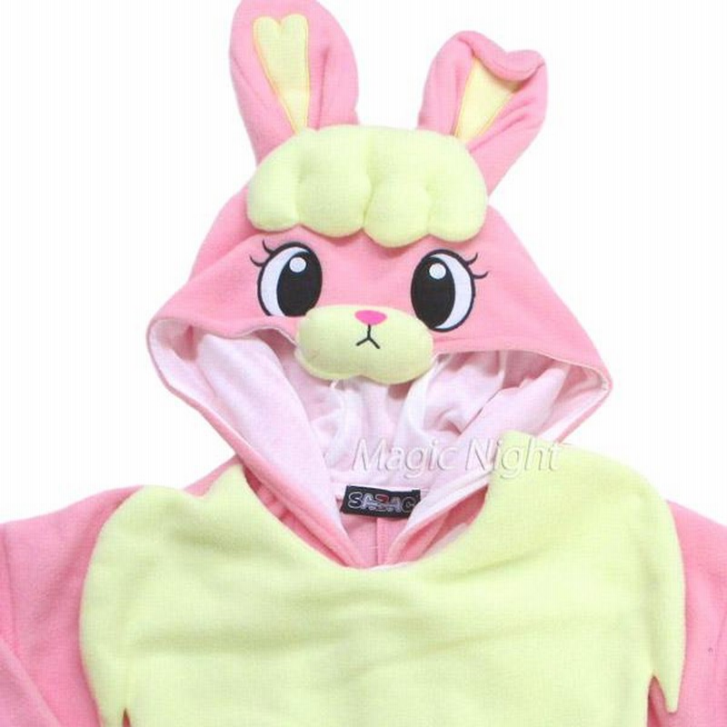 着ぐるみ うさぎ (ピンク) 大人用フリーサイズ ウサギ 兎
