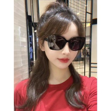 小香辛芷蕾同款貓眼5422墨鏡女防紫外線防曬太陽鏡大框顯瘦高級感