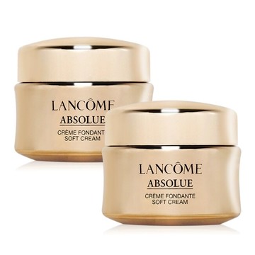 LANCOME 蘭蔻 絕對完美黃金玫瑰修護乳霜(15ml)X2-專櫃公司貨