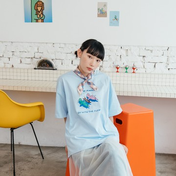 JOGUMAN GO WITH THE FLOW TEE