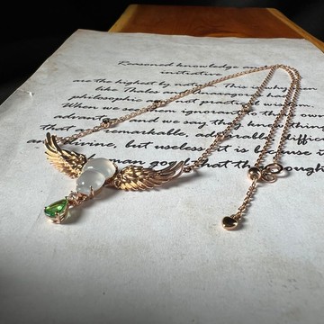 冰之翼 | 冰種翡翠葫蘆項鍊