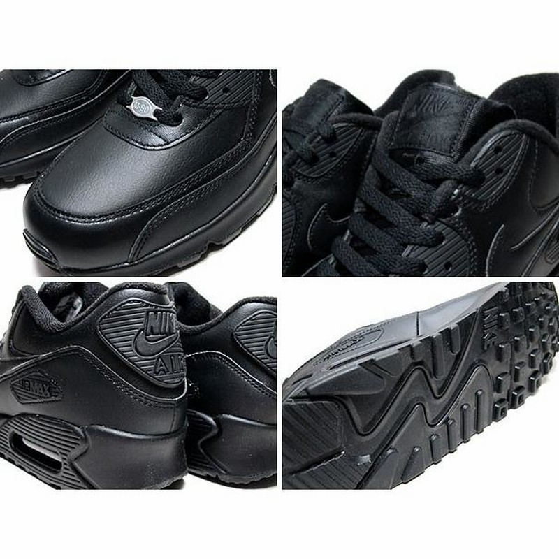 ナイキ スニーカー エアマックス 90 NIKE AIR MAX 90 LEATHER black 