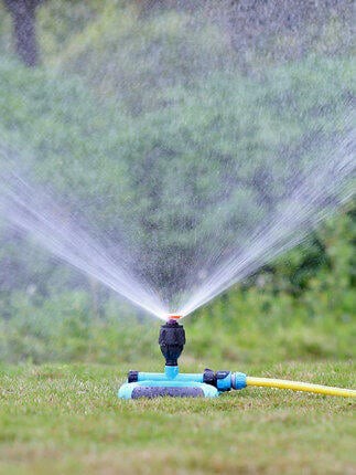 【滿500出貨】噴水灑水器噴頭自動旋轉360度草坪園林灌溉澆水噴淋農用神器澆地