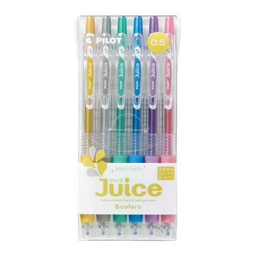 PILOT 百樂 Juice果汁筆-亮彩(6色入) LJU-60EF-M-S6