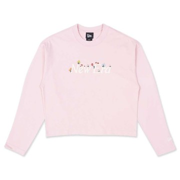 NEW ERA 女款 長袖上衣 WILD FLORAL NEW ERA 胭脂粉_NE13957240