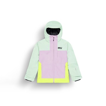 PICTURE Seady JKT 女童 防水透濕滑雪外套【薄荷綠-粉】KVT0114