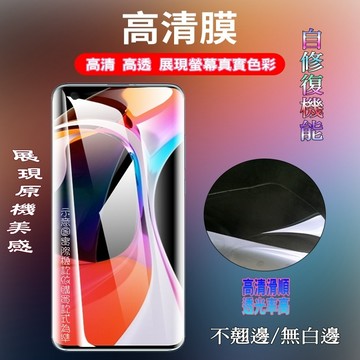 HUAWEI P20 Pro 柔韌疏水透亮滿版_全屏螢幕保護貼/滿版機背保護貼