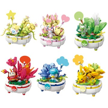 KEEPPLAY 寶可夢 盆栽系列積木