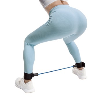 【IMPHY】好動美臀阻力繩 (黑+藍)