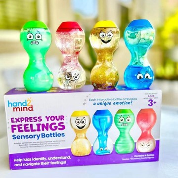 秋季上新⭐網紅後排正念解壓情緒學習流沙管感官瓶兒童學生玩具早教教具旋轉