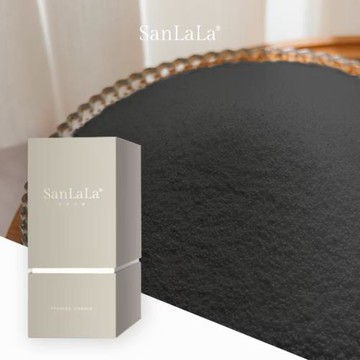 Sanlala珍珠沙蠟-香氛蠟燭(黑-墨韻檀香)