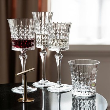 進口CDA水晶玻璃紅酒杯高腳杯起泡酒香檳杯歐式奢華葡萄酒杯家用