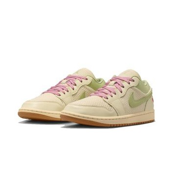 【Nike】 WMNS AIR JORDAN 1 LOW SE 夏日編織 休閒鞋 運動鞋 女 - II0569100