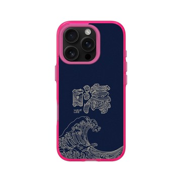 iPhone 16 Pro Clear 粉漾桃 - KID - 嗨、 你好海洋