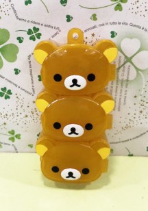 【震撼精品百貨】Rilakkuma San-X 拉拉熊懶懶熊~造型收納盒-3入#55560