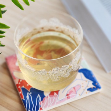 蕨飲玻璃杯2.0- 鐵線蕨 | 玻璃杯 酒杯 水杯 母親節 咖啡杯 媽咪