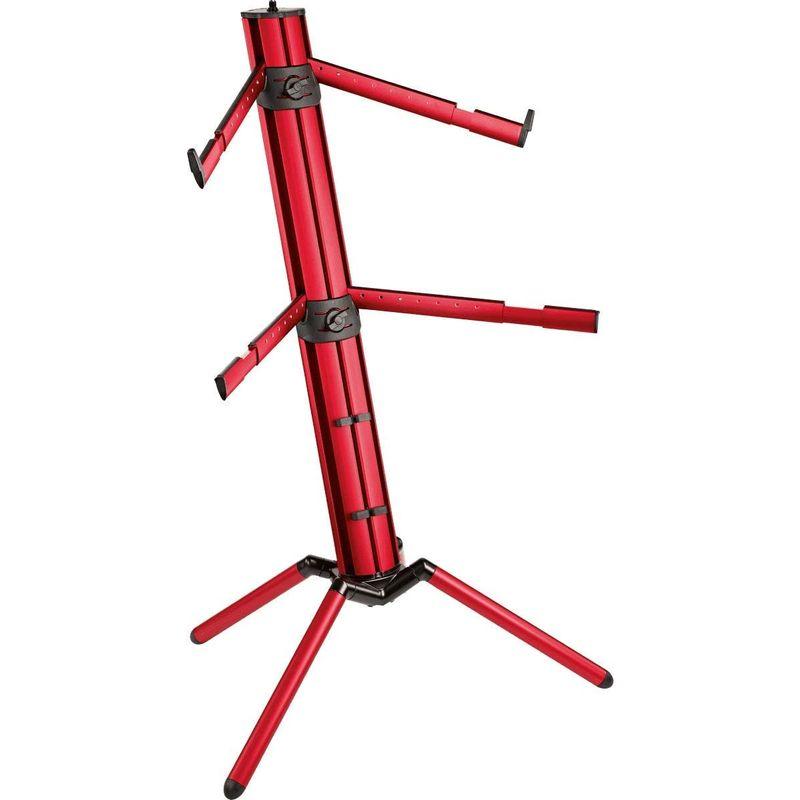 KM (ケーアンドエム) キーボードスタンド Keyboard stand ?Spider Pro? red 18860