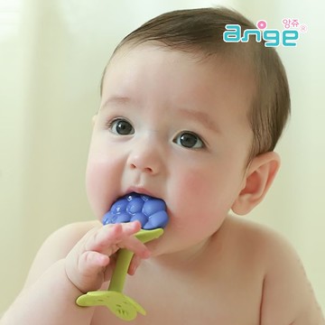 【ange】水果寶寶ST固齒器(棒型)─柳橙/草莓/葡萄/蘋果