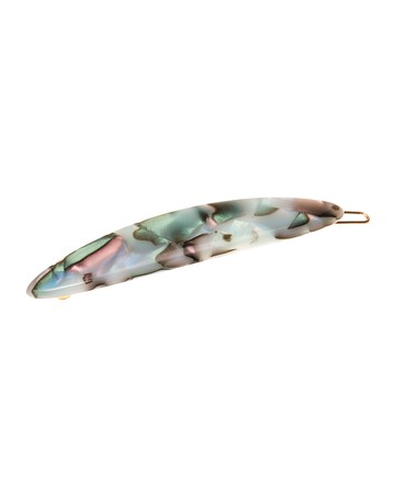 Oblong Tige Boule Barrette - Classic