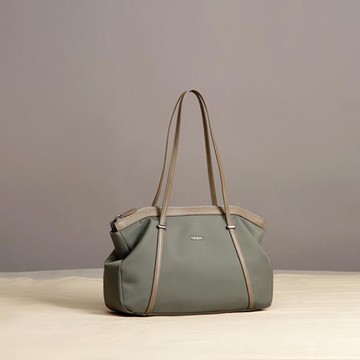 婭黛原創女包小眾設計尼龍媽媽包大容量手提單肩鉑金包女士包包