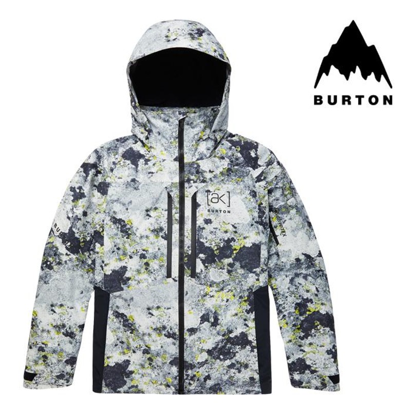 限定数のみ！ 美品 最高級 BURTON AK セットアップ スノボ 上下 総柄