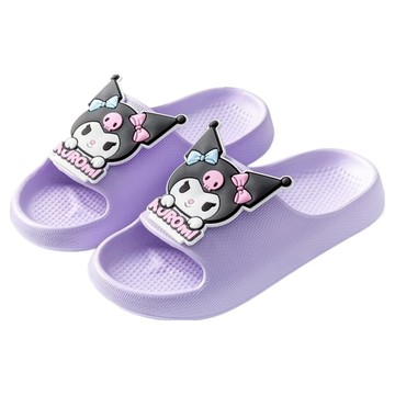 Tongying 室內家居防滑舒適可愛卡通涼拖鞋 ST252641 34/35  22cm  紫色