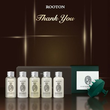 快速出貨【ROOTON】感謝有你！淨旅者旅行組+頭皮按摩梳 (閨密閨蜜友誼友情心意禮物)