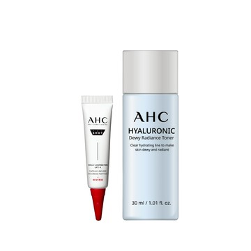 【AHC】雙波眼霜10ml+機能水30ml(點數兌換用)