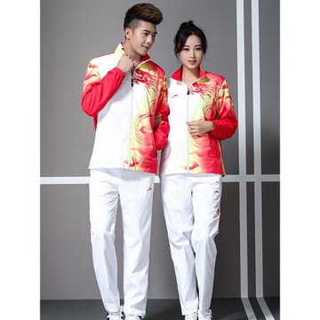 羽毛球服秋冬長袖運動套裝男女長款運動網球外套長褲乒乓球服學生