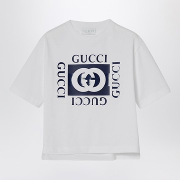 White T-shirt with logo print