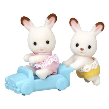 EPOCH Sylvanian Families 森林家族 可可兔雙胞胎  1組