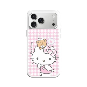 iPhone 17 Pro Max SolidX 白 - 三麗鷗-Hello Kitty - Hello Kitty & Tiny Chum