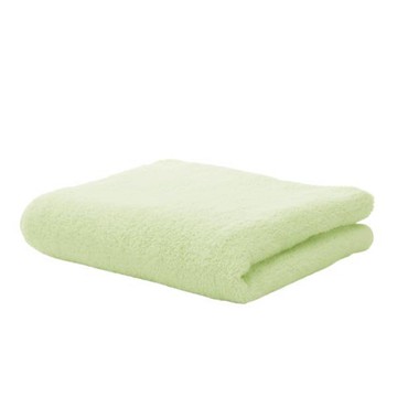 日本桃雪 今治超長棉毛巾  觸感舒適  今治認證  超柔軟  日本製造 100%純棉 34x80cm  萊姆綠  1條
